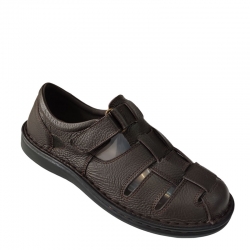 ΑΝΔΡΙΚΑ ΔΕΡΜΑΤΙΝΑ ΠΑΠΟΥΤΣΟΠΕΔΙΛΑ NICON ΚΑΦΕ