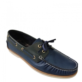 ΑΝΔΡΙΚΑ ΙΣΤΙΟΠΛΟΙΚΑ ΔΕΡΜΑΤΙΝΑ TORINO ΜΠΛΕ